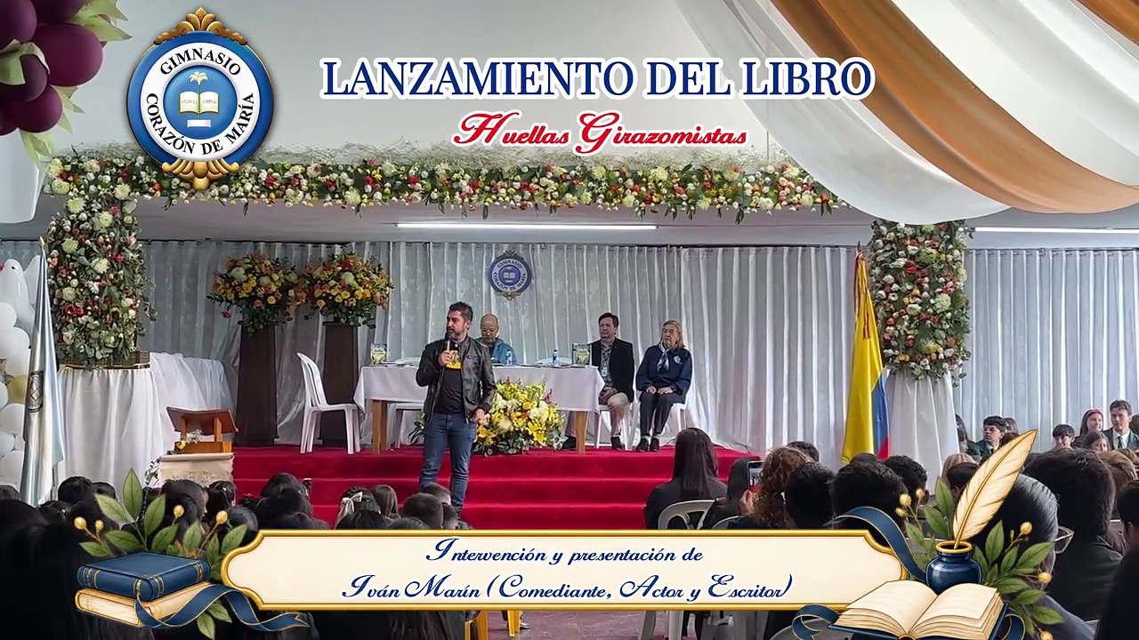 Presentación de Iván Marín en el lanzamiento del libro Huellas Girazomistas